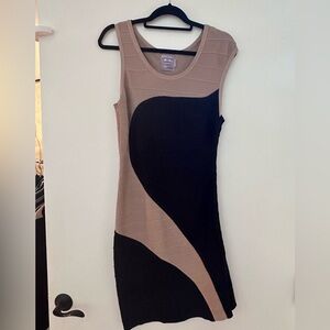Vguc Herve Leger asymmetrical dress.
